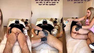 Deep depilation to a client with a beautiful new student