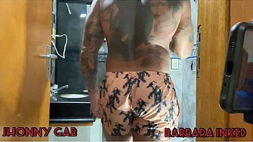 Nao perdoei comi na pia banheiro barbara inked