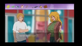 Secret Milf gives a hot blowjob in uncensored hentai game