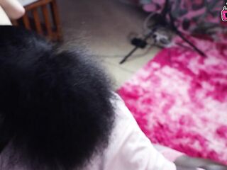 Black mother I'd like to fuck Amateur gives unfathomable rimjob ~ DejaBabe ~ NewDaddies