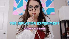 The Inflation Experiment - A body inflation scene featuring: expansion, growth fetish, femdom POV, and roleplay - 1080 MP4