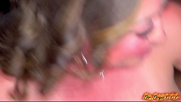 QOS Tiffy Meets Her Porn Crush, Swallows the Huge Load She'_s Been Dreaming About