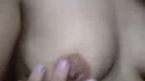 Slender amateur Persian girlfriend got undressed and flashed her fuck holes