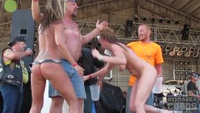 Abate 2013 Cougar and Badass Milf Wet Tshirt Contest at Iowa Biker Rally - NebraskaCoeds