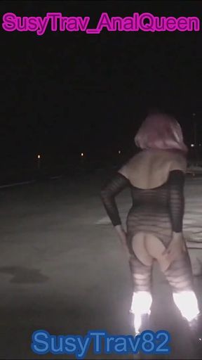 Outdoor Catsuit Naked Slutwalk