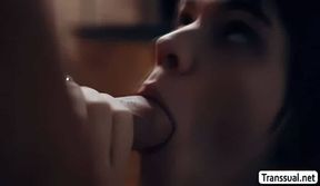 My handsome stepbro bang my asshole in kitchen