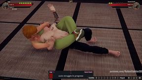 Gigi VS Karen Krash (Naked Fighter 3D)