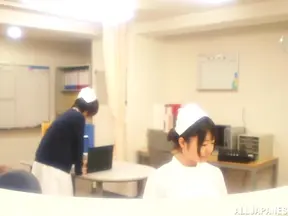 Beautiful teen nurse Tsubomi gets mouthful of hot cum
