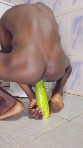 The Craziest Anal Fisting on the Internet with Big Cucumber