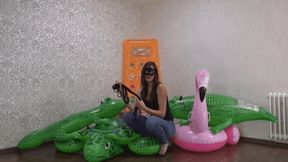 Watch helplessly as I crush your inflatables (small version)