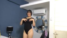 I undress and make a video for my horny husband