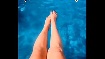 Happy Foot Fetish Friday! All you ??️ have some competition. My English loves to play footsies. #feet #footfe...