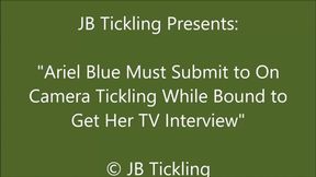 Ariel Blue Gets Tickled to Get the Interview - WMV