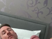 Woke Up Hard As Fuck Had To Jerk Out A Load! Fresh Morning Cum! “Onlyfans Aussieboykaleb”