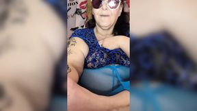 Big Cock🍆 Pissed On Outside &mdash;  She Squirts Nonstop &mdash;  Watching Cocks Hop