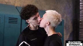 ”SOUTHERNSTROKES Tatted Max Gen Loves Karol Gajda Tight Booty”