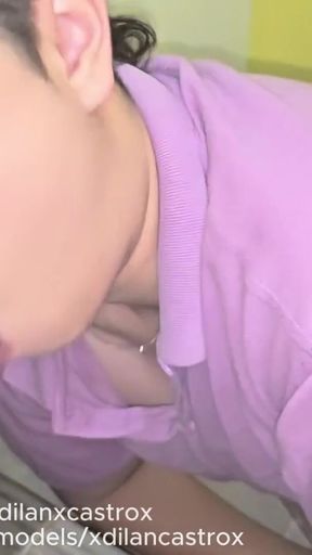 STRAIGHT NEIGHBOR FUCKS YOUNG TWINK BAREBACK AND DESTROYS HER HAIRLESS GAY ASS CREAMPIE   Clip 1