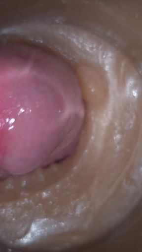 Breastfeeding Breathless with Cream Pumping Deep