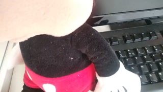 I Fuck Mickey Mouse and I Give Him A Few Cocks With My Huge Cock Until I Cum