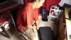 Stepsis get caught wacthing me fuck my Tantaly Doll