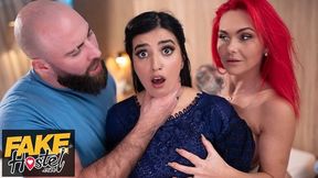 Cute Roxi Keogh and Aaliyah Yasin - pornstar scene - Fake Hostel