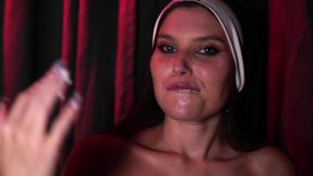 This Nun Couldn't Resist the Temptation