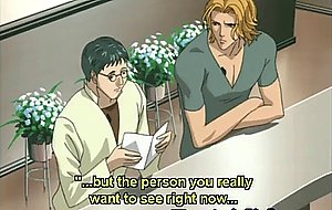 Handsome hentai gay gets hardcore fucked in the asshole