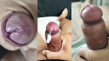 Melhores momentos das gozadas e punhetas com meu pequeno pau com fimose e a masturbada da minha namorada novinha que goza gostoso na sua deliciosa bucetinha e peitos - (PARTE 3)