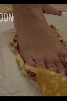 Not Everyone&#039;s Cup of Tea, but if You Want to See My Foot Squish a Cake - Press Play