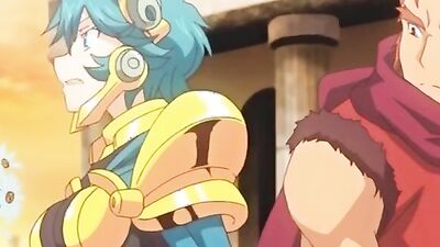 Big-titted cartoon babe gets her pussy filled with hot jizz