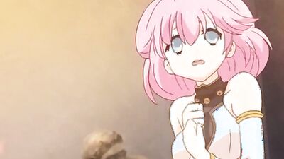 Big-titted cartoon babe gets her pussy filled with hot jizz