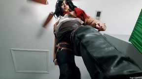 mikasa ackerman boot executrixxx sage eldritch