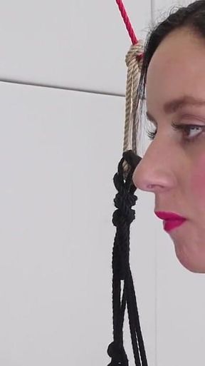 Male Dom Assfucks Lesbian and Feeds Her Months of His Saved up Cum