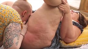 Steamy sandwich spread starring Luna Lark and Princess&#x1F478; Dandy's juicy lunch delight