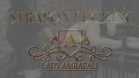 STRAPON FUCKING Total lenghts 4:02 minutes Pegging Anal Bdsm Slave Strap On  LADY AMRAPALI  Herrin Mistress Domina