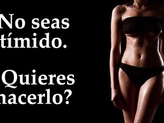 JOI - Masturbate con mis grandes pechos. Voz española.