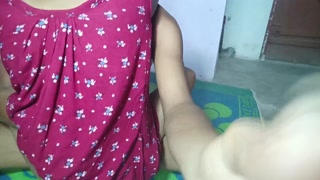 Rinki Bhabhi's husband took her to his womb and fucked her