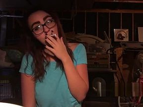 Cute Teen Smoking Prt2