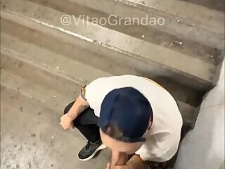 Vitão Grandão (Short Compilation) 3: Blowjob, Anal, Verbal, Outside, Cum and Domination