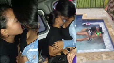 Hot ride with those from work ass licking big ass outdoors