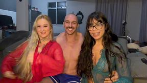 bate papo da putaria com pitbull, loira lux e lunna geek.