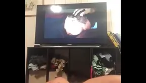 Bear JERKS OFF While Binge-Watching Hot Gay Porn – Cums HARD Each Time