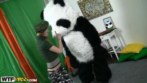 Kris is a blonde who loves pandas!
