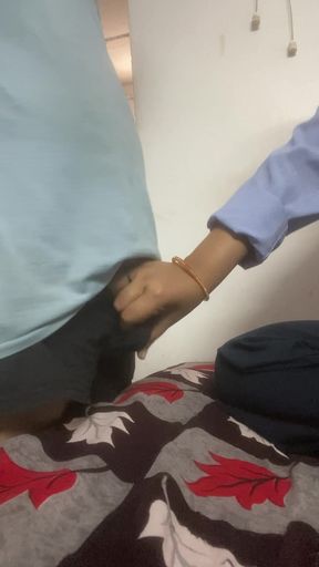 office time fun with boss in office