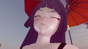 Miyabi & Ellens Assmazing Futastic Rivarly (giantess Vore)