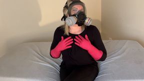 Gas Mask Playtime with Sierra