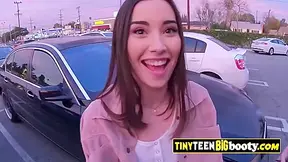 Hot Teen 18+ With Thick Ass Gets Penetrated So Wet By A Big
