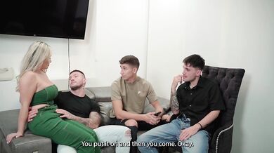 My husband finds out that I am unfaithful and proposes to have an orgy with his brother & his friend