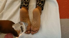 Reesha oily soles