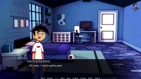 Ember Dominates Danny in Steamy Gothic Shower Encounter – Anime Heat